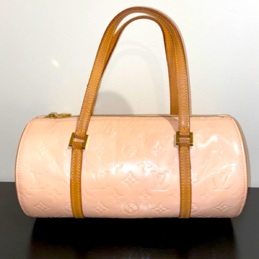 Louis Vuitton Patent Papillon Bag